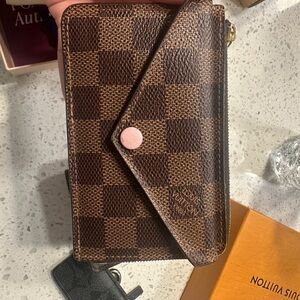 Louis Vuitton Recto Verso Card Holder Rose Ballerine